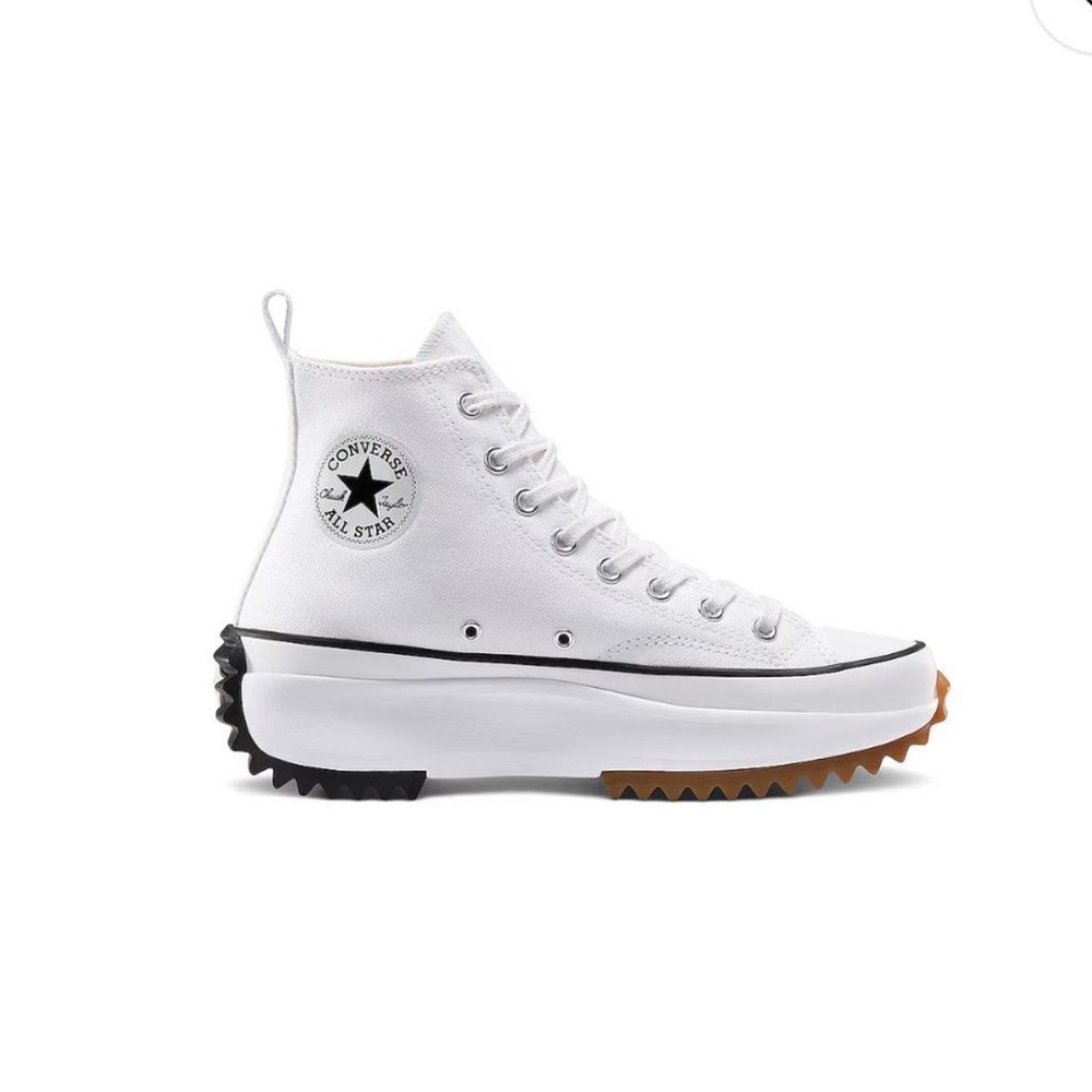 Converse Women's White High-Top Platform Sneakers
